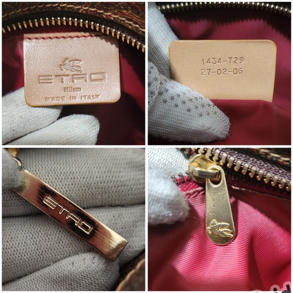 Auth Etro Milano Shoulder Bag - Picture 3 of 10